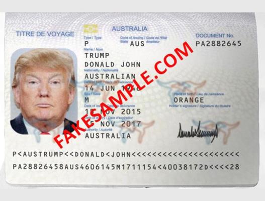 fake national identity card template