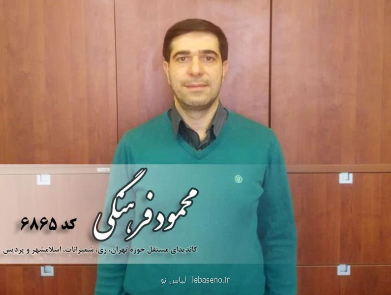 رزومه محمود فرهنگی كاندیدای انتخابات مجلس شورای اسلامی از تهران